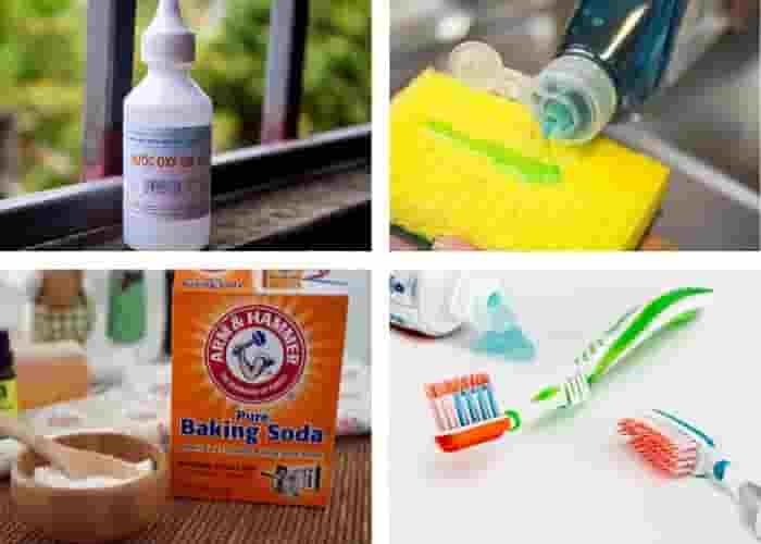 Cách tẩy vết dầu mỡ trên quần áo bắng oxy già, nước rửa chén, baking soda