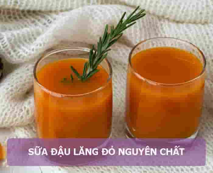 sữa đậu lăng đỏ