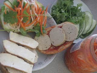 Bánh mì chay 