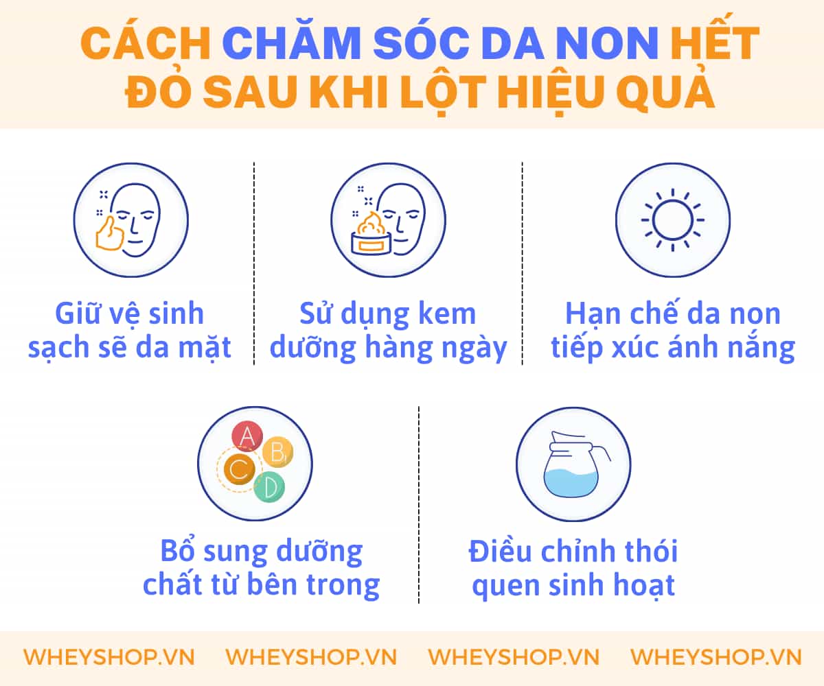 Da non là lớp da mới đang trong quá trình hồi phục và cảm giác ngứa ran do bong tróc da, vết thương sau phẫu thuật, trầy xước, bỏng. Làm sao để da non hết đỏ...