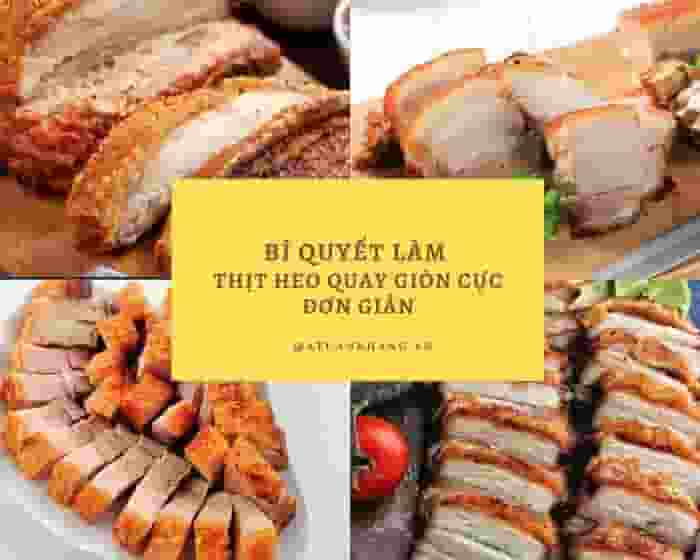 cách ướp thịt heo quay - A TUẤN KHANG