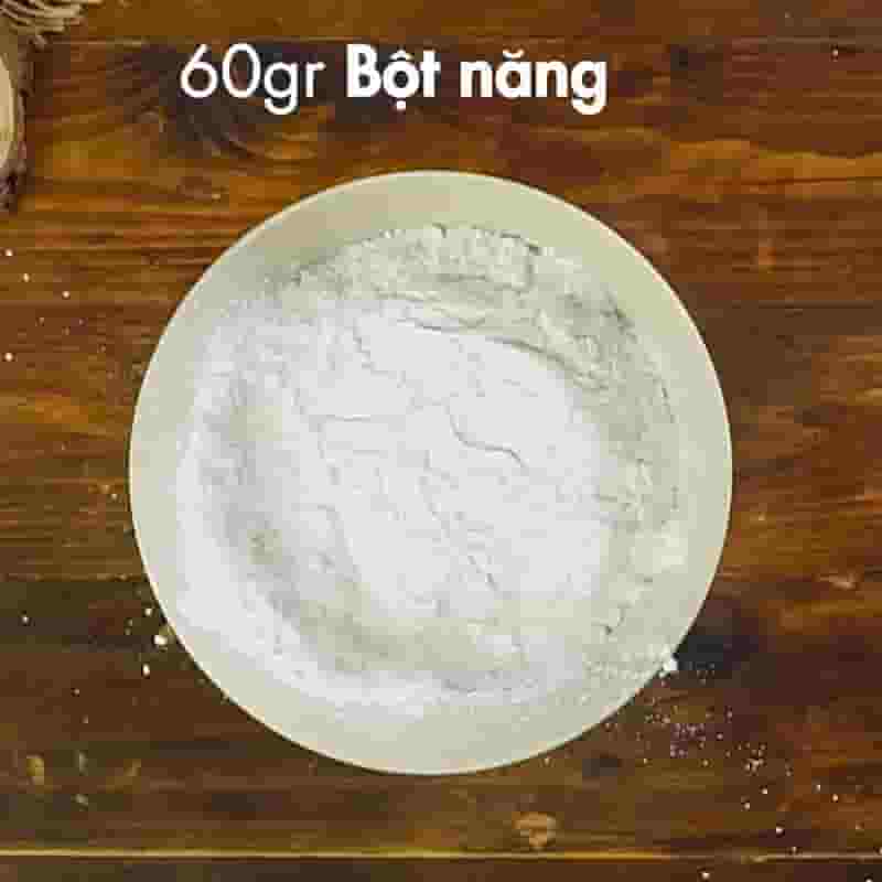 Bước 2 Làm bột bánh Bánh bò thốt nốt