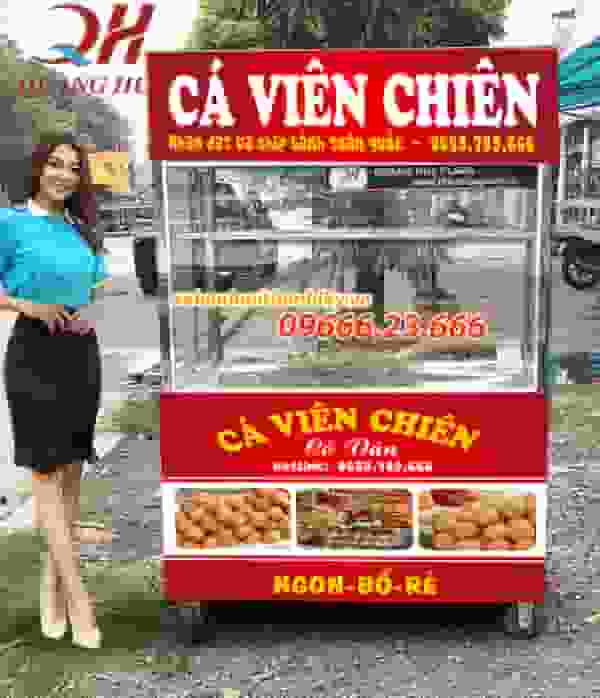 Bạn có thể kinh doanh dễ dàng hơn với xe bán cá viên chiên