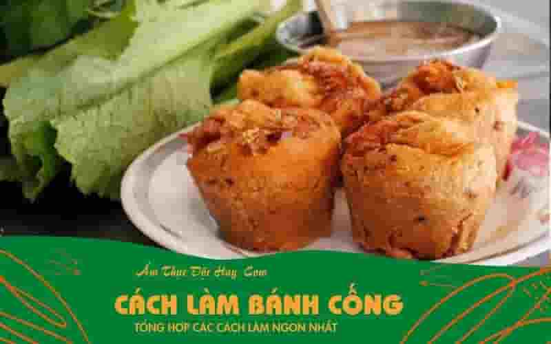 hướng dẫn làm bánh cống miền tây