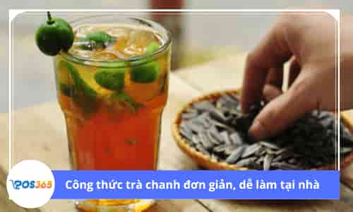 Công thức trà chanh đơn giản dễ làm tại nhà