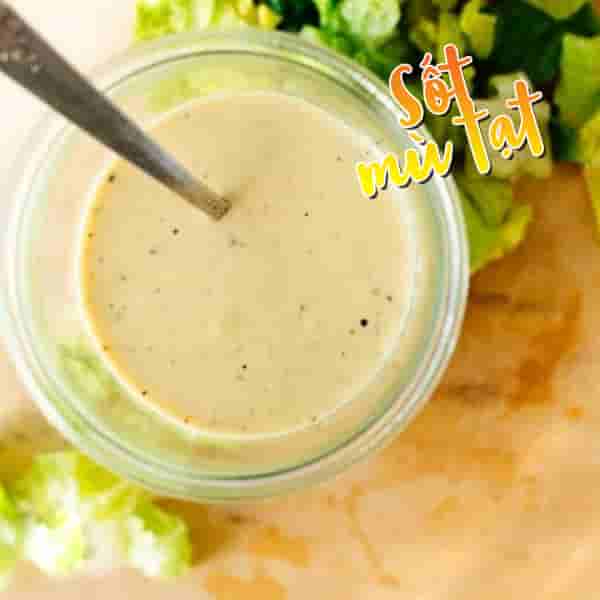 Hội nghiện rau mê salad nhất định không thể bỏ qua 6 Phương Pháp làm nước sốt cực 