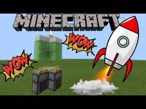 Cách làm tên lửa bay trong minecraft